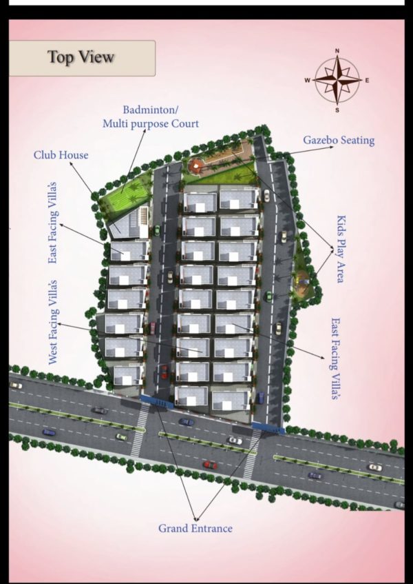 Villas For Sale In Tirupati New Gated community Luxury villas for sale